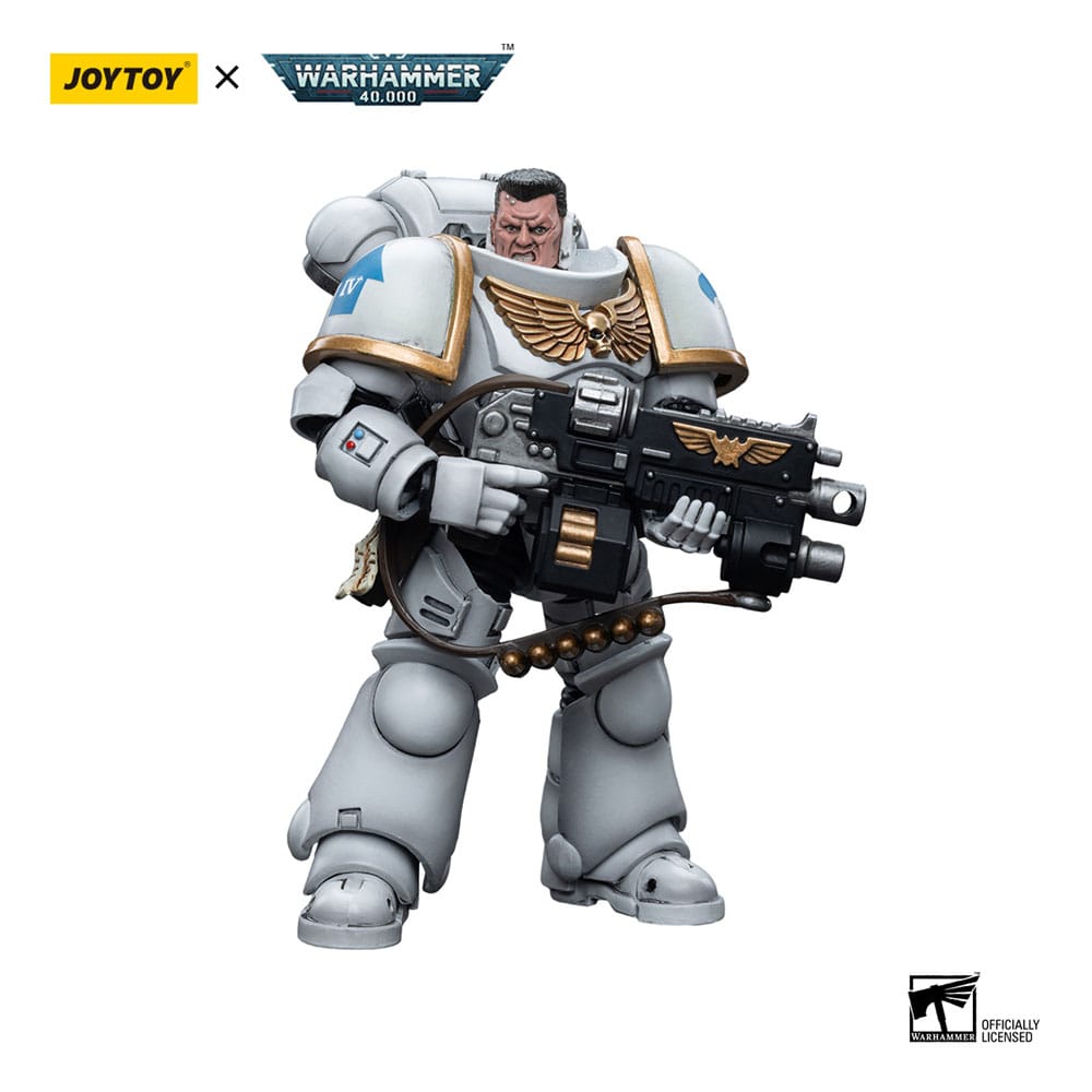 Warhammer 40k Action Figure 1/18 Space Marines White Consuls Intercessors 1 12 cm
