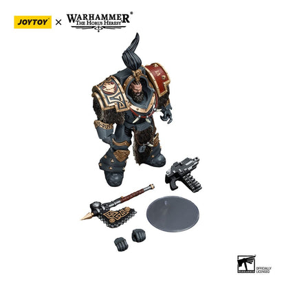 Warhammer The Horus Heresy Action Figure 1/18 Space Wolves Varagyr Wolf Guard Squad Varagyr Thegn 12 cm Action figures