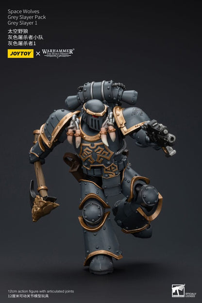 Warhammer The Horus Heresy Action Figure 1/18 Space Wolves Grey Slayer Pack Grey Slayer 1 12 cm
