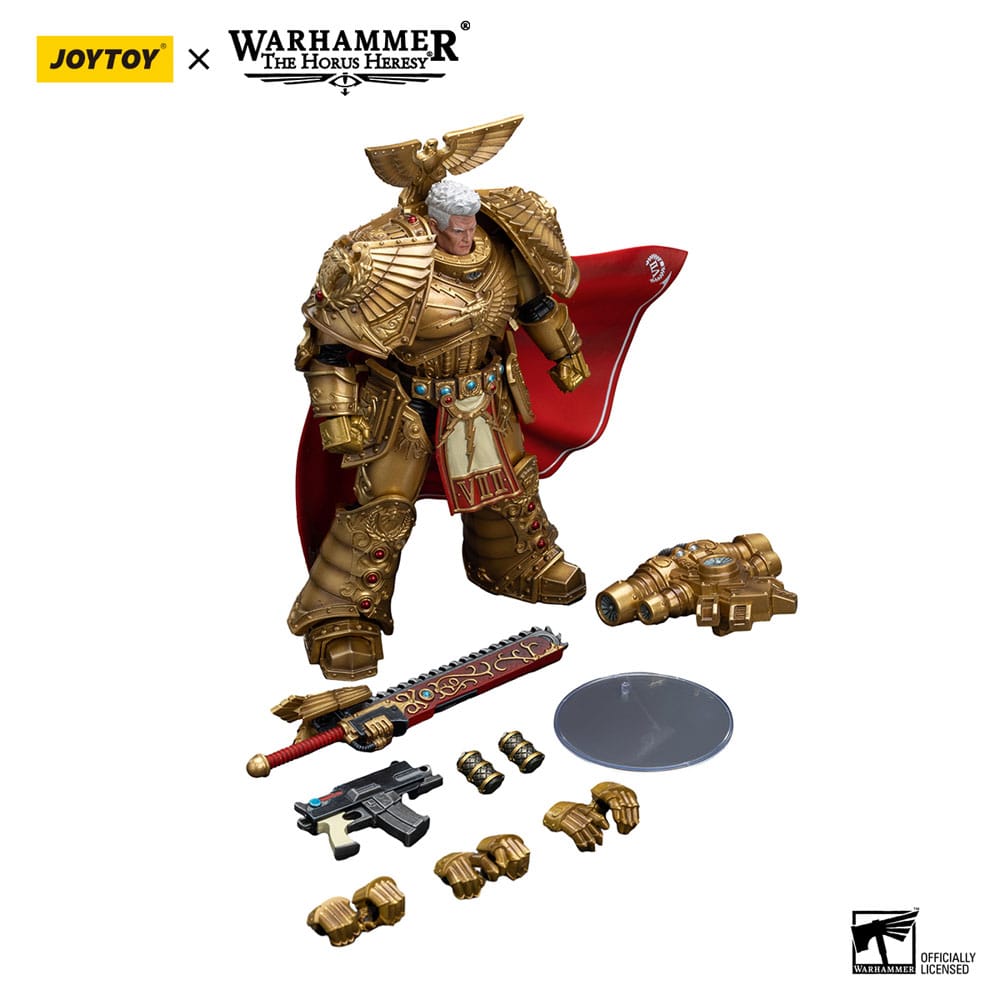 Warhammer The Horus Heresy Action Figure 1/18 Imperial Fists Rogal Dorn Primarch of the 7th Legion 12 cm Joy Toy (CN)