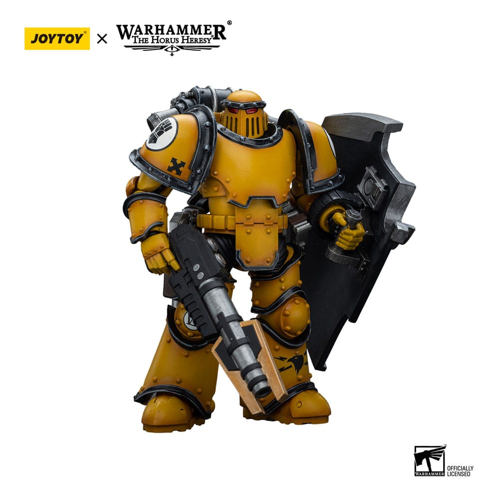 Warhammer The Horus Heresy Action Figure 1/18 Imperial Fists Legion MkIII Breacher Squad Legion Breacher with Lascutter 12 cm Joy Toy (CN)