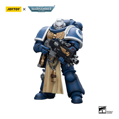 Warhammer 40k Action Figure 1/18 Ultramarines Sternguard Veteran with Bolt Rifle 12 cm