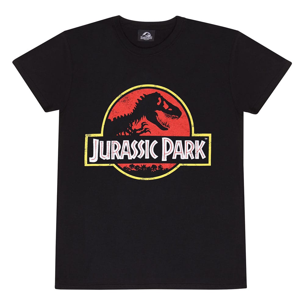 Jurassic Park T-Shirt Classic Logo Size L T-shirts