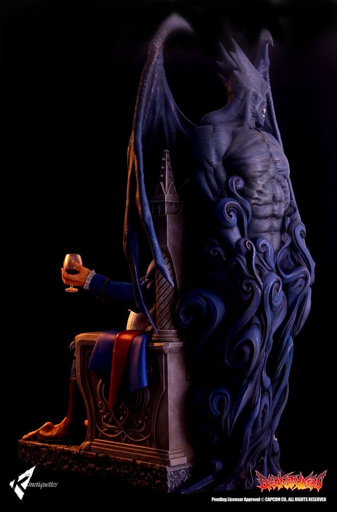 Darkstalkers Diorama Demitri Maximoff - The Ruler of Zeltzereich 71 cm Statues