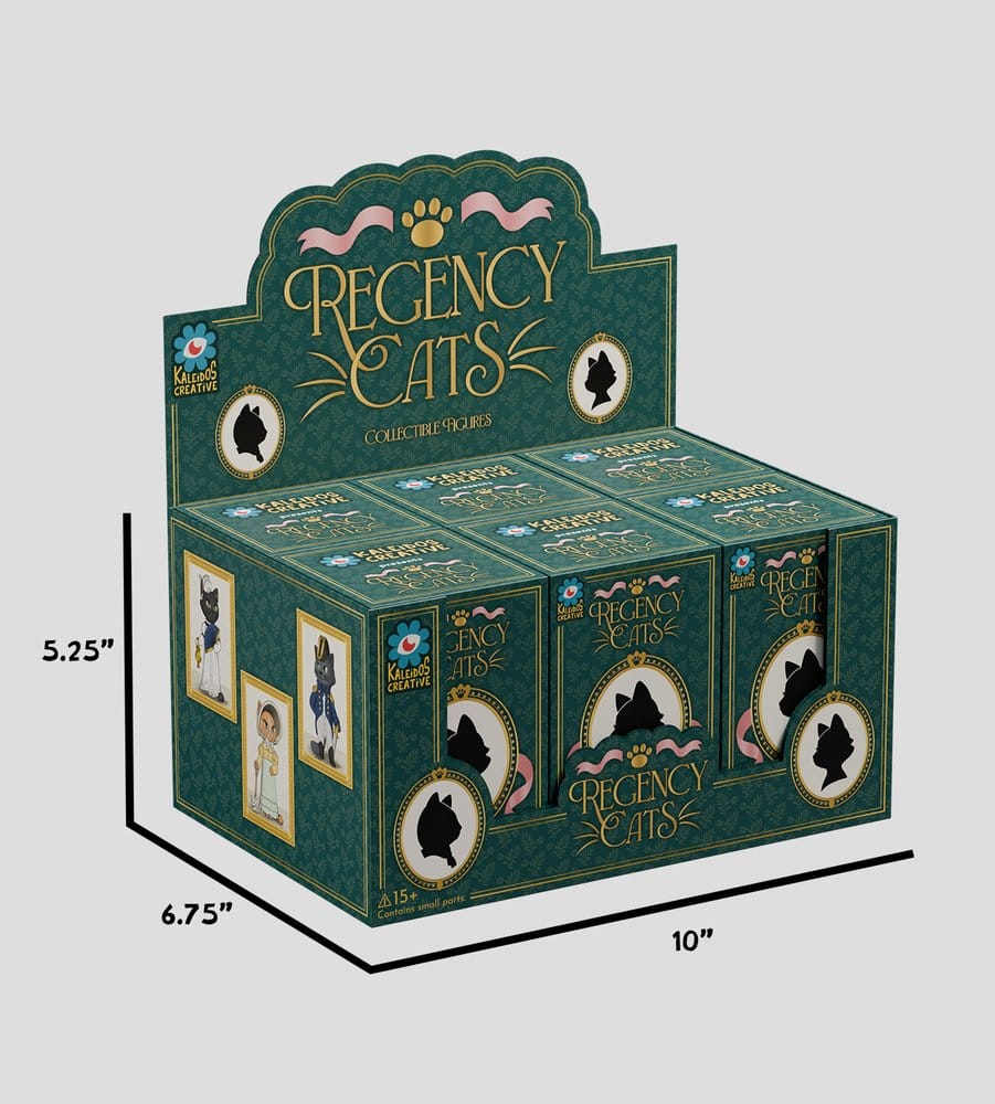 Regency Cats Mini Figures S1 9 cm Blind Box Display (6)