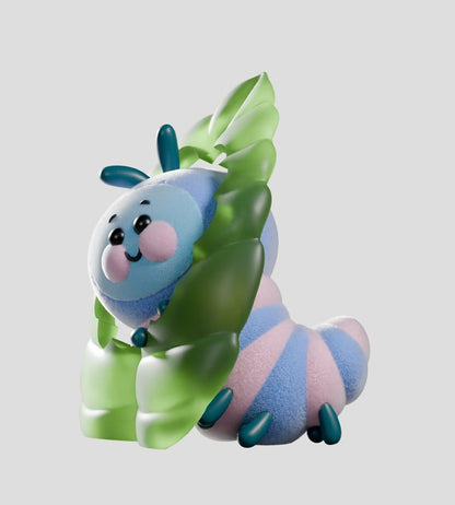 Wooly Bear and Friends Vinyl Mini Figures S1 13 cm Blind Box Display (6)