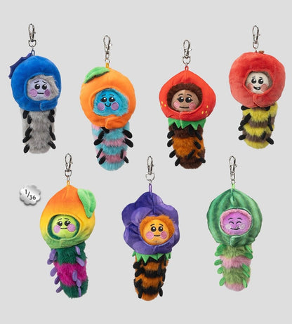Wooly Bear and Friends Plush Keychain S1 7 cm Blind Box Display (6)