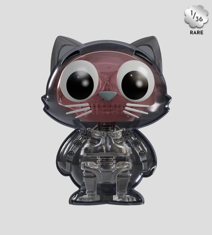Cat Scans Mini Figures S2 Bare Bones 6 cm Blind Box Display (6)