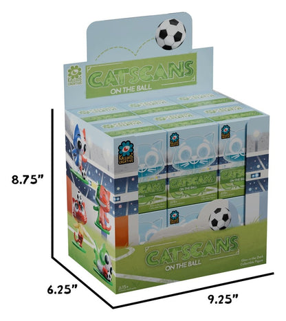 Cat Scans Mini Figures S3 - On the Ball 6 cm Blind Box Display (12)