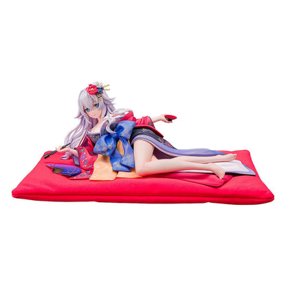 Neptunia x Senran Kagura Statue 1/7 Black Heart Kimono Ver. 10 cm Statues