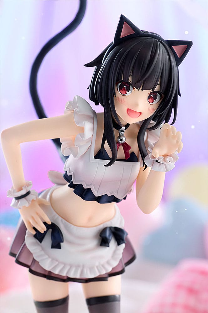 Konosuba God's blessing on this wonderful world! PVC Statue Megumin: Light Novel Catgirl Maid Ver. 16 cm - FanofThings.co.uk