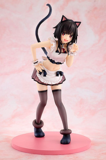 Konosuba God's blessing on this wonderful world! PVC Statue Megumin: Light Novel Catgirl Maid Ver. 16 cm - FanofThings.co.uk