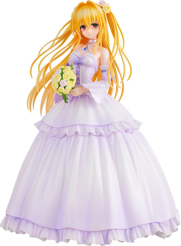 To Love-Ru Darkness PVC Statue 1/7 Golden Darkness Wedding Dress Ver. 23 cm Statues