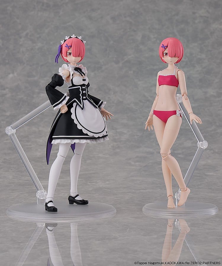 Re:ZERO -Starting Life in Another World- Kadokawa Plastic Model Series Plastic Model Kit Ram DX Ver. 16 cm