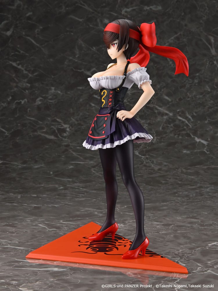 Girls und Panzer Statue 1/6 Tsuruki Shizuka Dirndl Ver. 23 cm