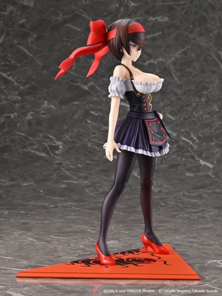 Girls und Panzer Statue 1/6 Tsuruki Shizuka Dirndl Ver. 23 cm