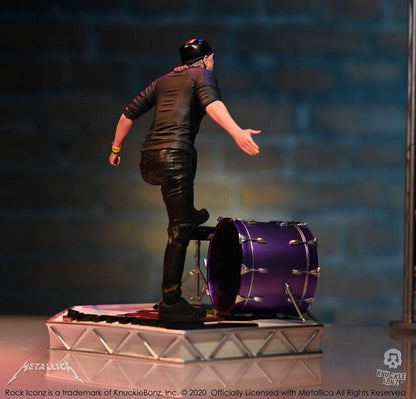 Metallica Rock Iconz Statue Lars Ulrich Limited Edition 22 cm Knucklebonz