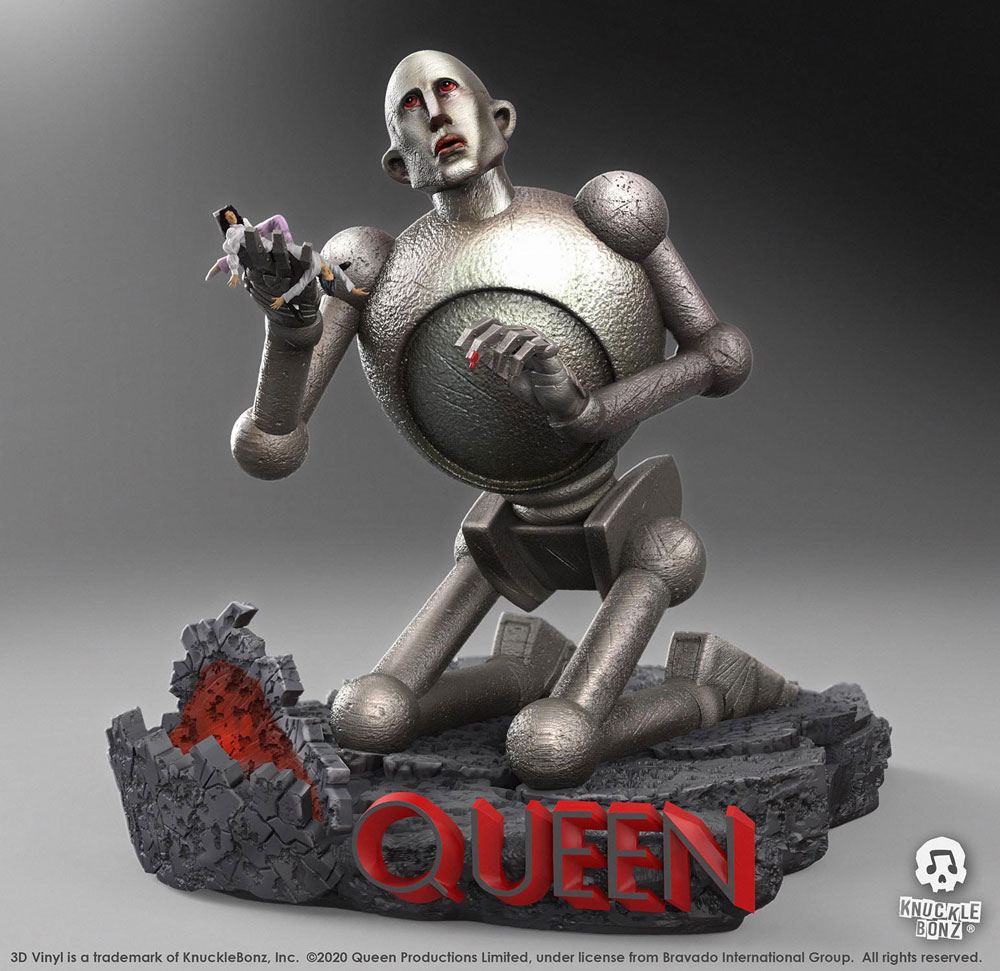 Queen 3D Vinyl Statue Queen Robot (News of the World) 20 x 21 x 24 cm Statues