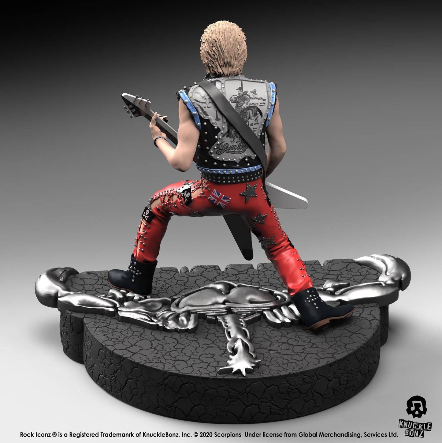 Scorpions Rock Iconz Statue Rudolf Schenker Limited Edition 22 cm Statues