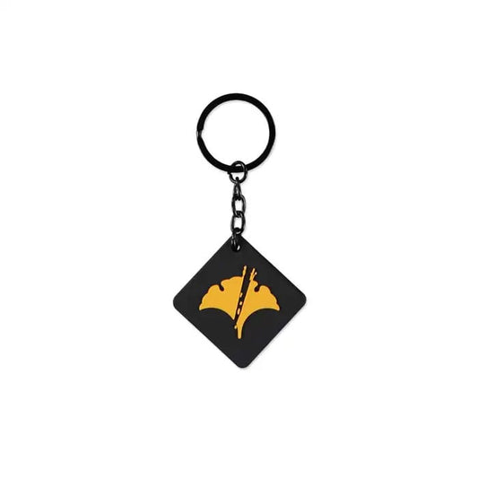 Ghost of Yotei Rubber Keychain Ginko Keyrings