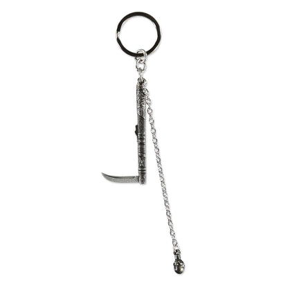 AssassinÂ´s Creed Shadows Metal Keychain Kusarigama