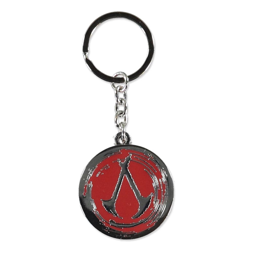 AssassinÂ´s Creed Shadows Metal Keychain Logo Round