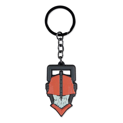 Chainsaw Man Rubber Keychain Chainsaw Difuzed