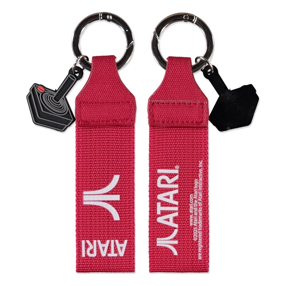 Atari Rubber Keychain Atari Keyrings