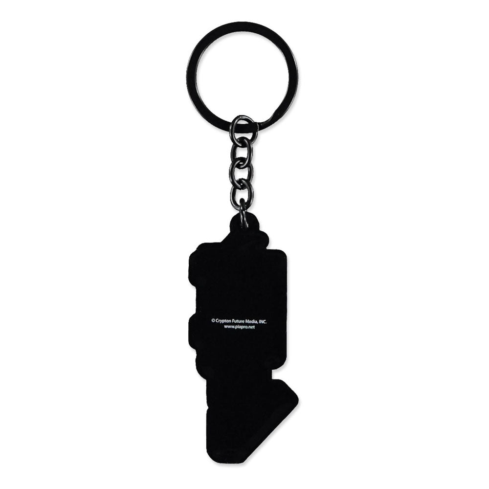 Hatsune Miku Rubber Keychain Logo Difuzed