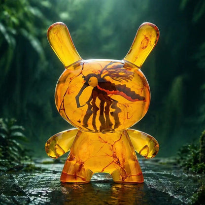 Dunny Art Toy Resin Figure Amber 20 cm