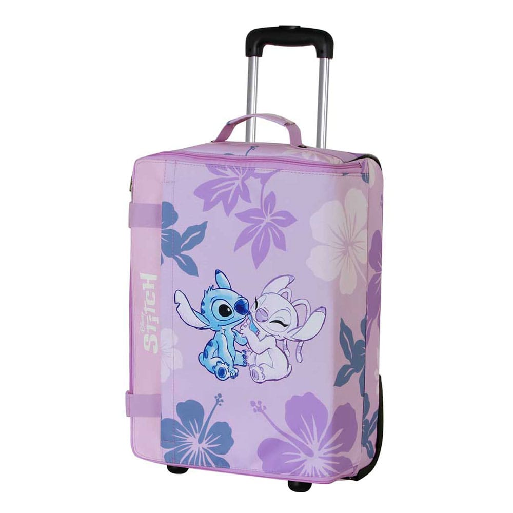 Lilo & Stitch Foldable Cabin Suitcase Stitch & Angel Pink 52 cm Bags