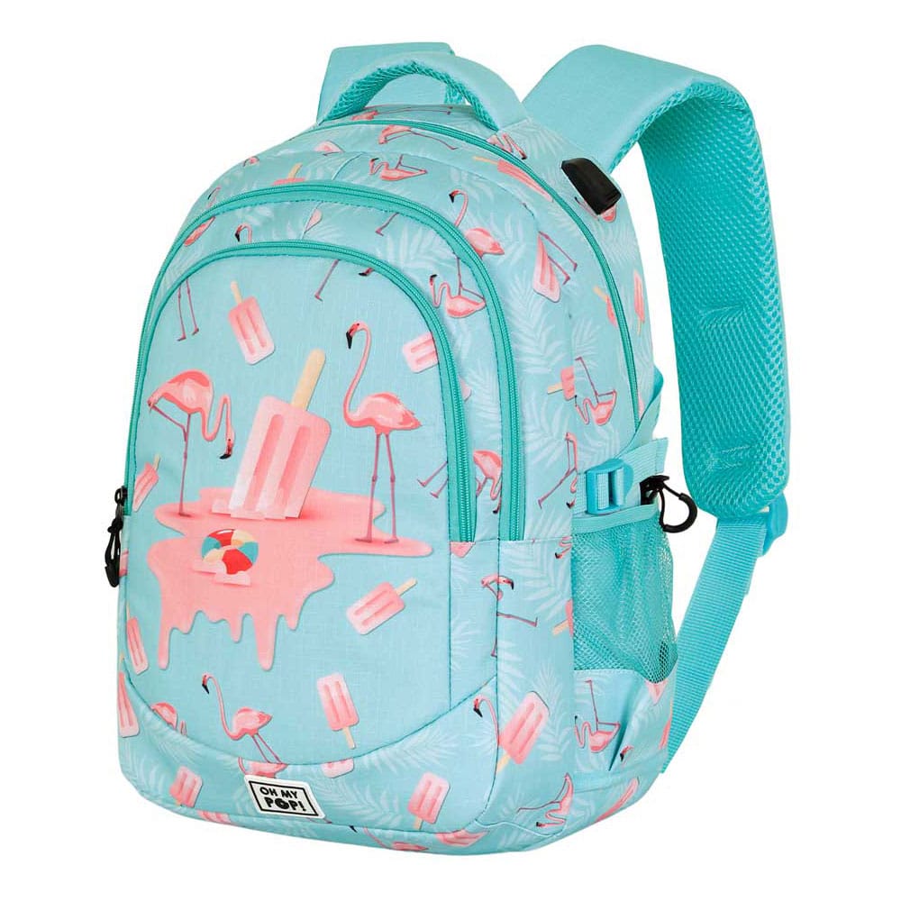 Oh My Pop! Plus Running Backpack Ice Flamingo Karactermania