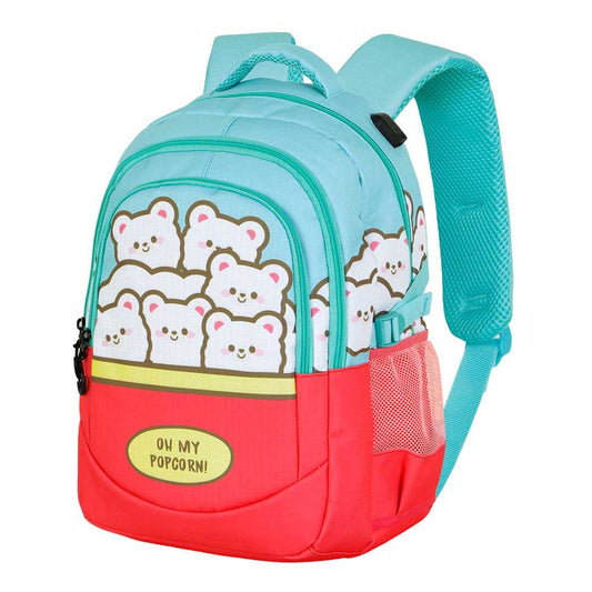 Oh My Pop! Plus Running Backpack Popcorn Bags
