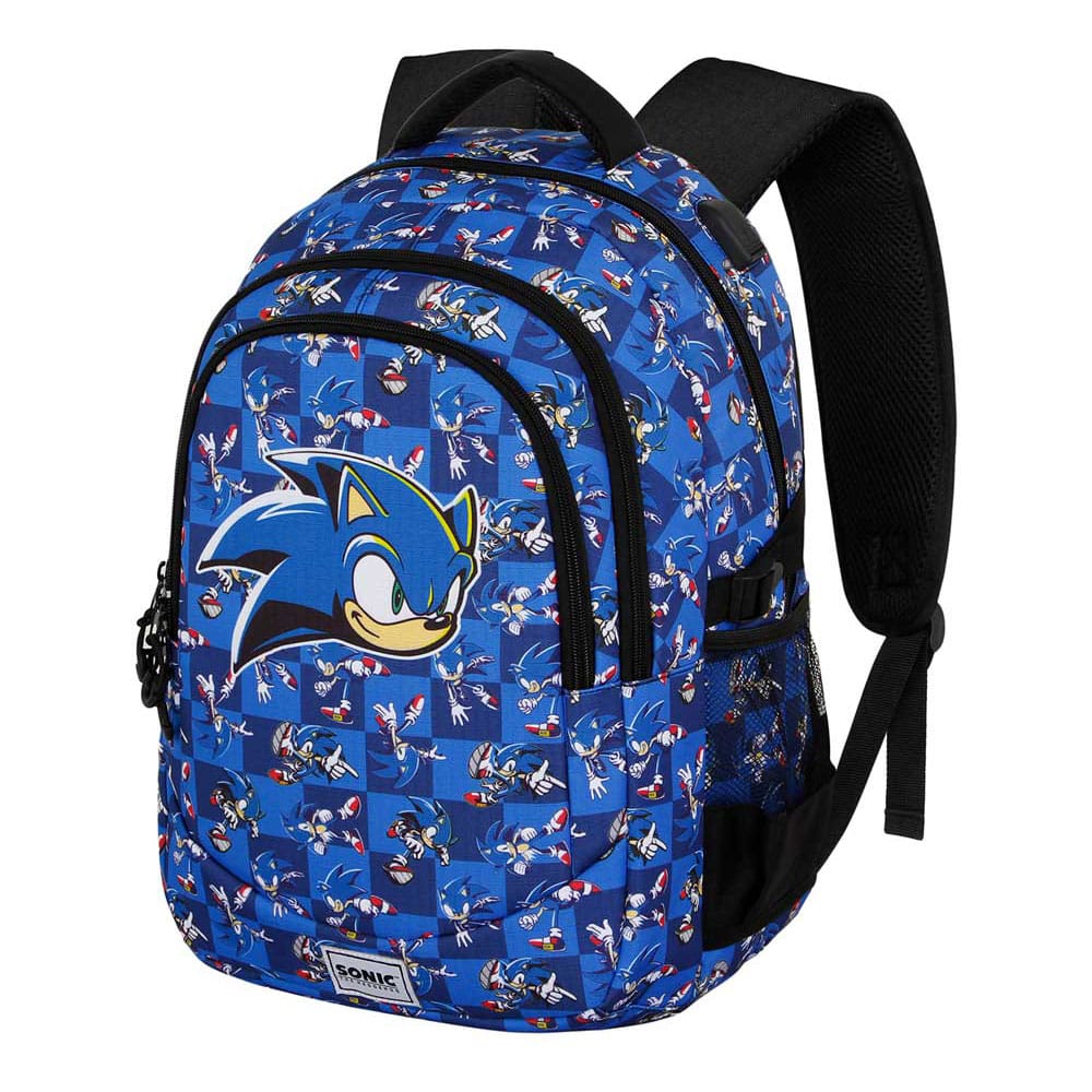 Sonic The Hedgehog Plus Running Backpack Sega Action Bags