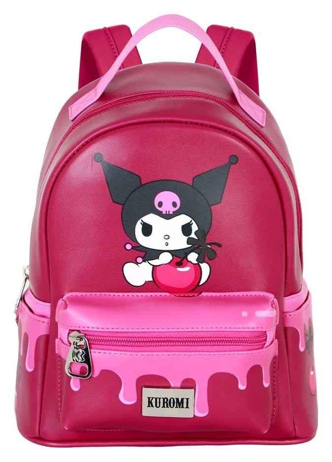 Sanrio Small Heady Backpack Kuromi Cherry