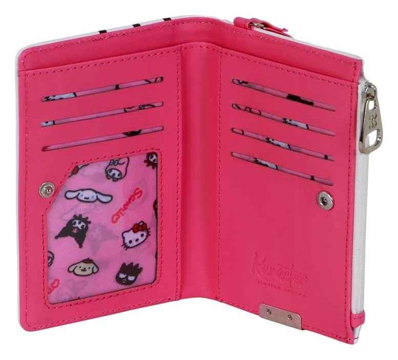Sanrio Slim Wallet Hello Kitty Face