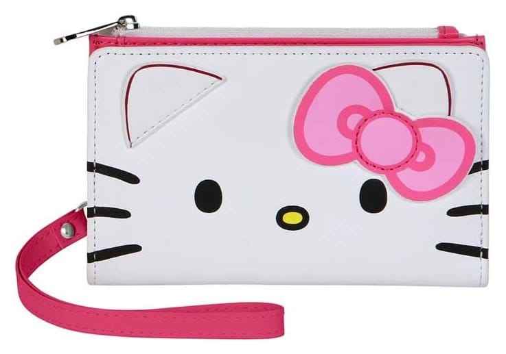 Sanrio Slim Wallet Hello Kitty Face