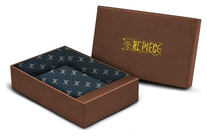 One Piece Wallet Man Zip Skull