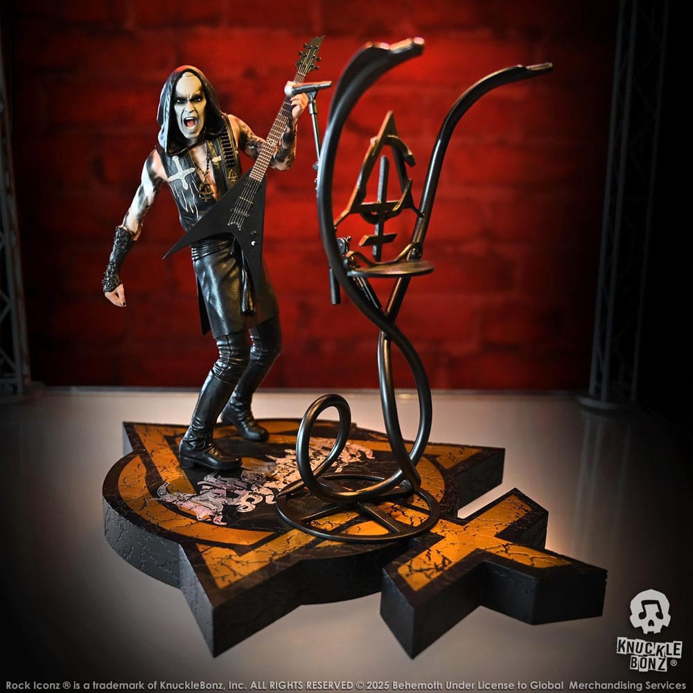 Behemoth Rock Iconz Statue Nergal 22 cm Knucklebonz