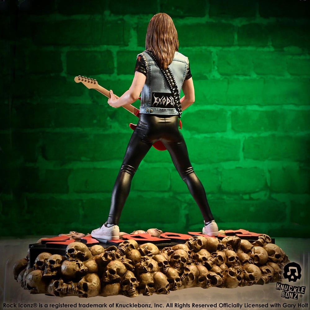 Exodus Rock Iconz Statue 1/9 Gary Holt 22 cm Knucklebonz
