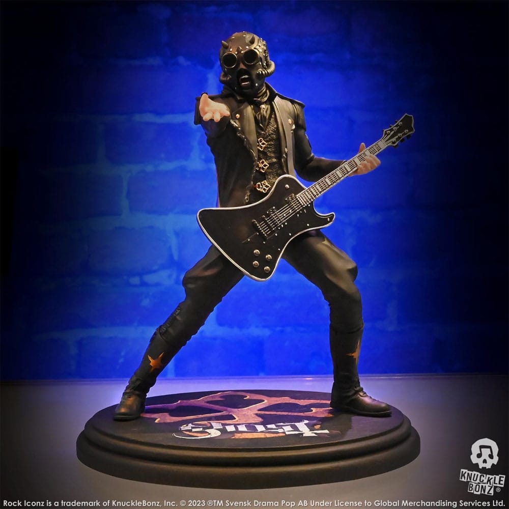 Ghost Rock Iconz Statue 1/9 Nameless Ghoul II (Black Guitar) 22 cm