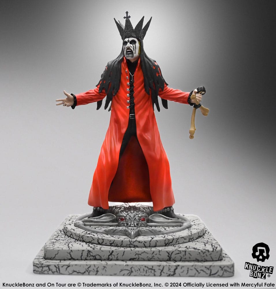 Mercyful Fate Rock Iconz Statue King Diamond III (Red Version) 22 cm Statues