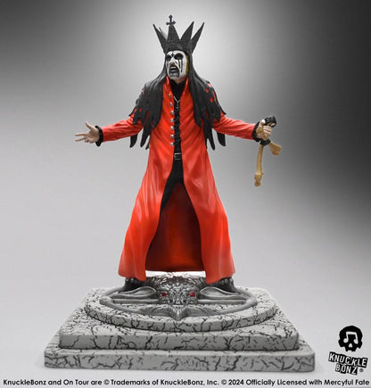 Mercyful Fate Rock Iconz Statue King Diamond III (Red Version) 22 cm Statues