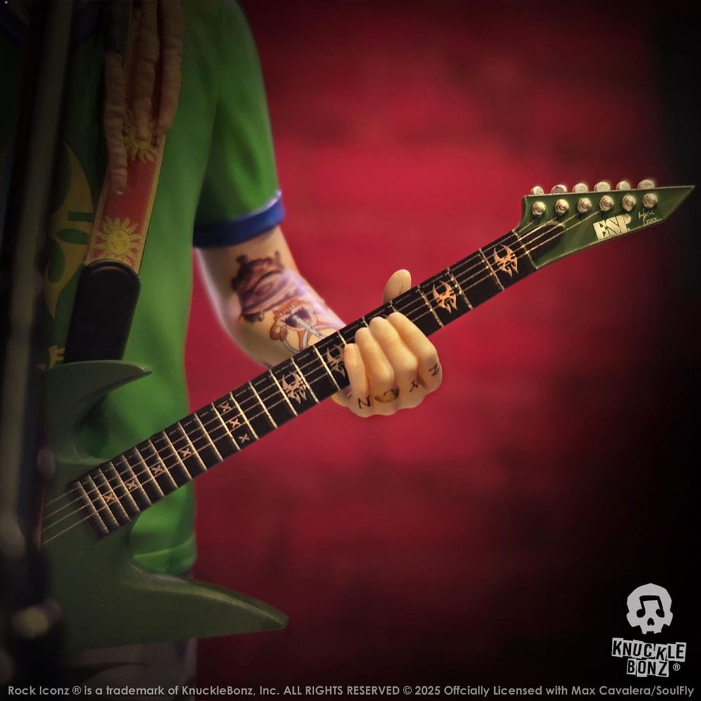 Soulfly Rock Iconz Statue Max Cavalera 22 cm Knucklebonz