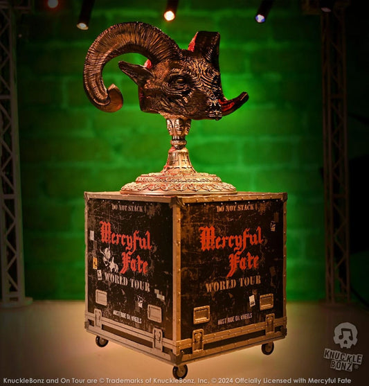 Mercyful Fate Rock Ikonz On Tour Road Case Statue & Stage Mask Set World Tour Statues