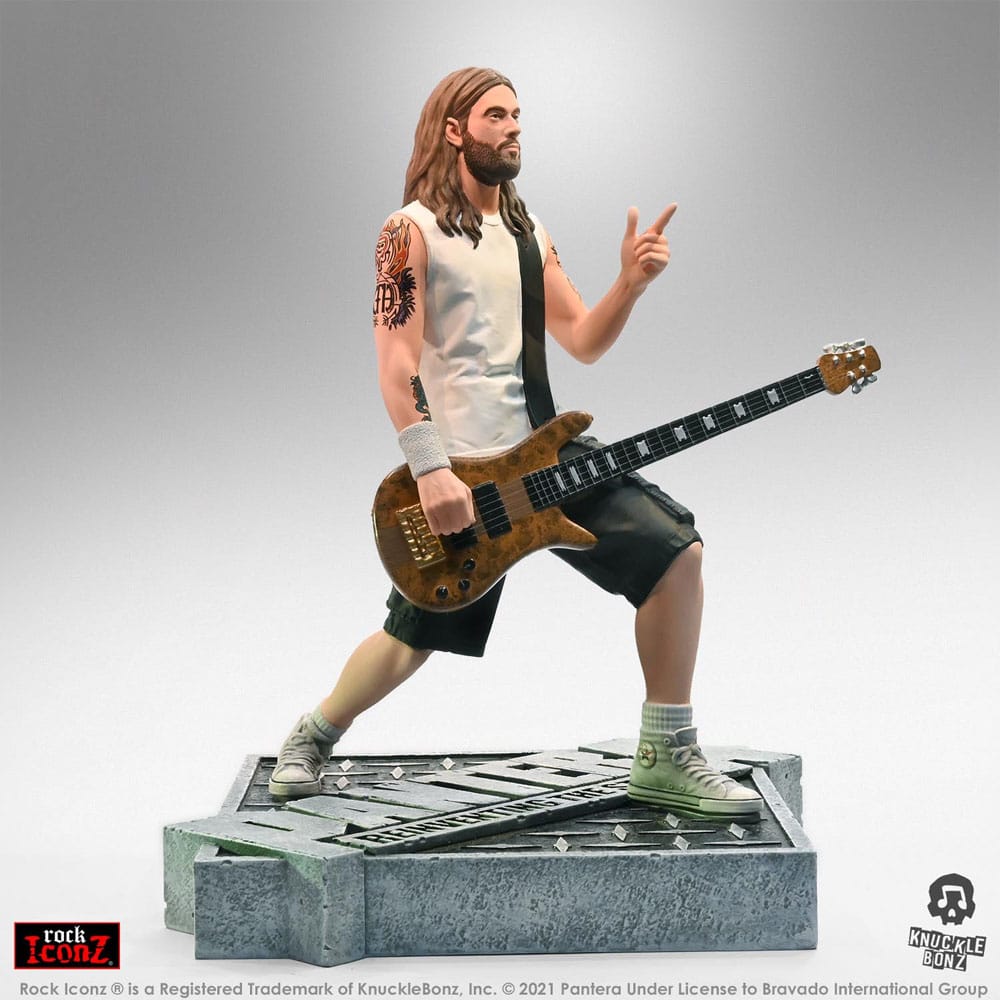 Pantera Rock Iconz Statue Rex Brown (Reinventing the Steel) 22 cm Statues