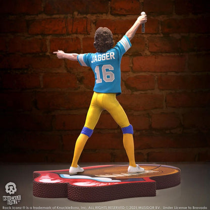 Rolling Stones Rock Iconz Statue Mick Jagger US Tour 1981 (Blue Jersey) 22 cm