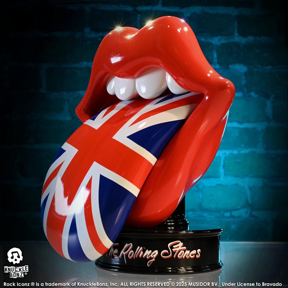 Rolling Stones 3D Vinyl Statue Licks (UK Version) 22 cm Knucklebonz