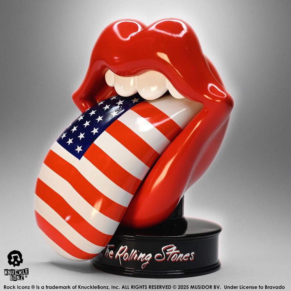 Rolling Stones 3D Vinyl Statue Licks (US Version) 22 cm Knucklebonz