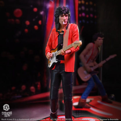 The Rolling Stones Rock Iconz Statue Ronnie Wood (Tattoo You Tour 1981) 22 cm Knucklebonz